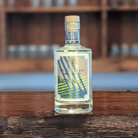 missouri made gin no1 of the earth farm distillery near kansas city