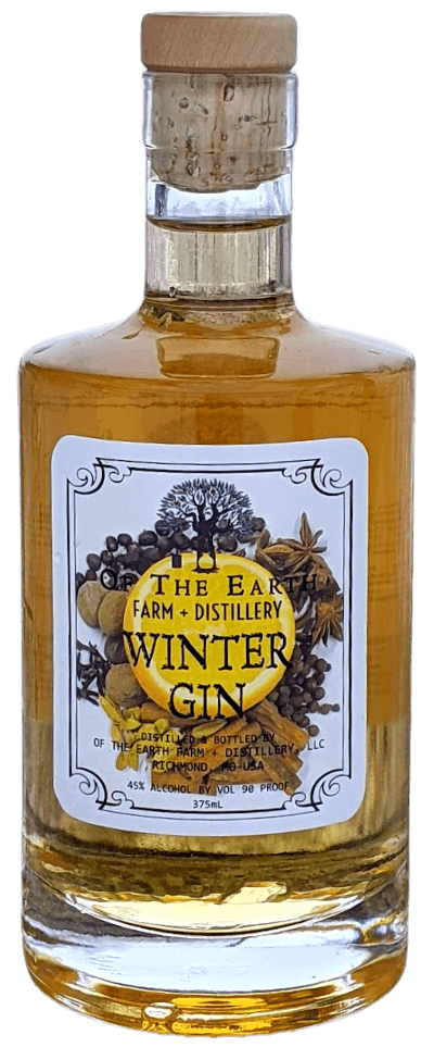 missouri made winter gin of the earth farm distillery