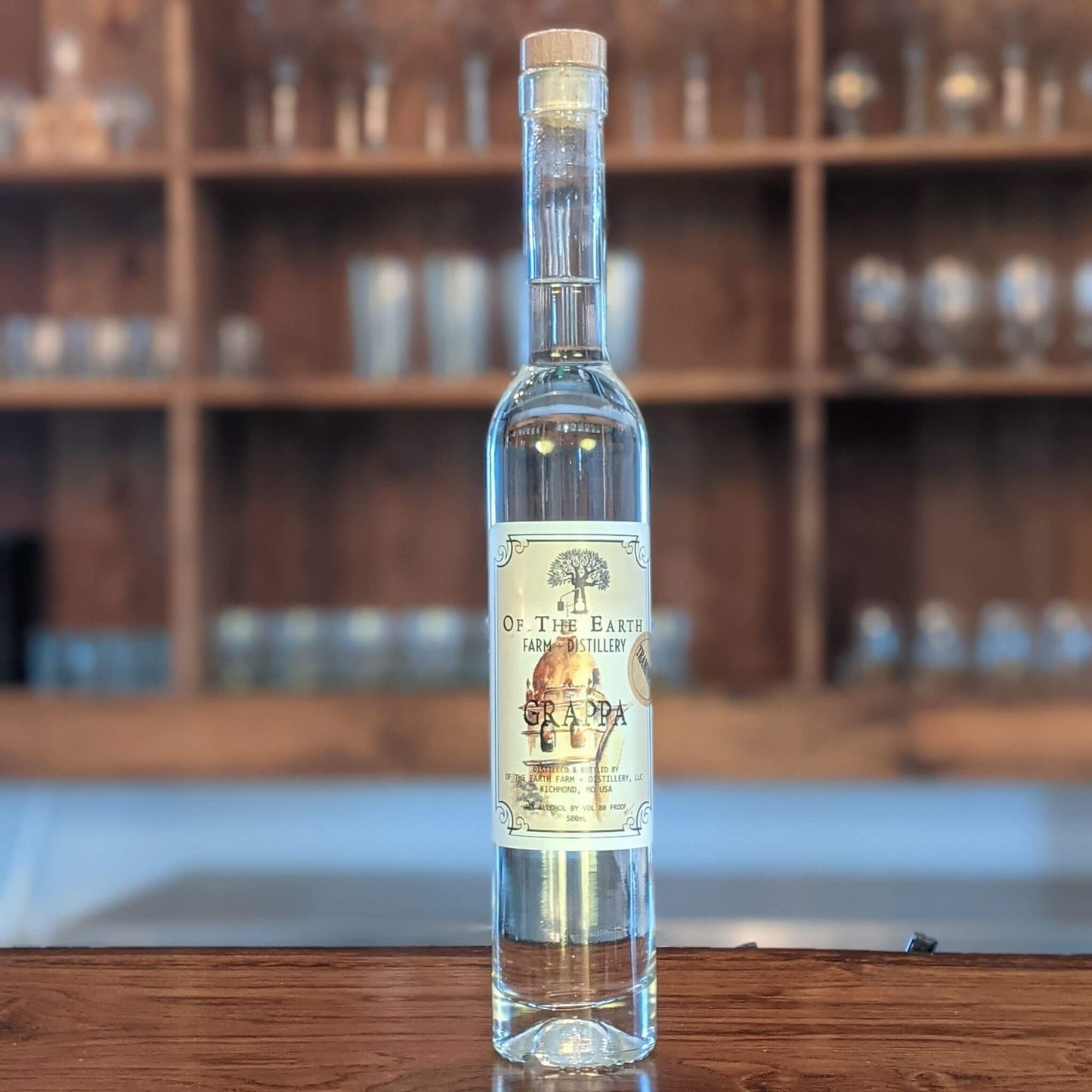 missouri made grappa of the earth farm distillery near kansas city